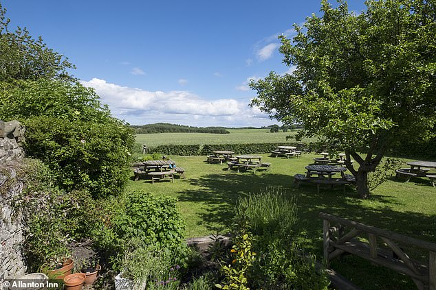 The setting for the Allanton Inn is tranquil and picturesque, as this image shows