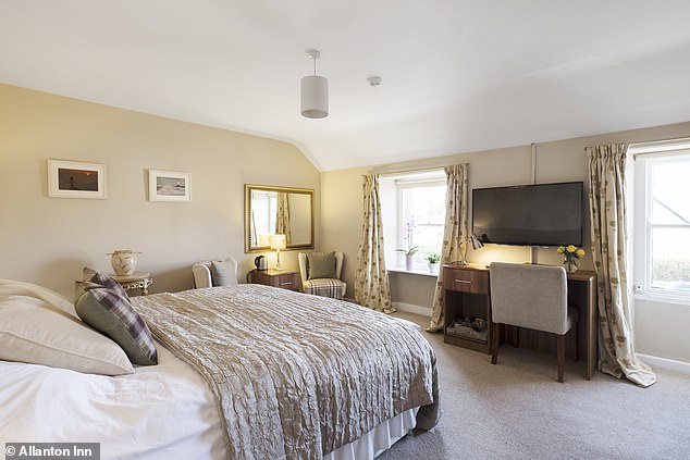 Allanton Inn is run by Katrina Reynolds and her husband - and it has six cosy rooms